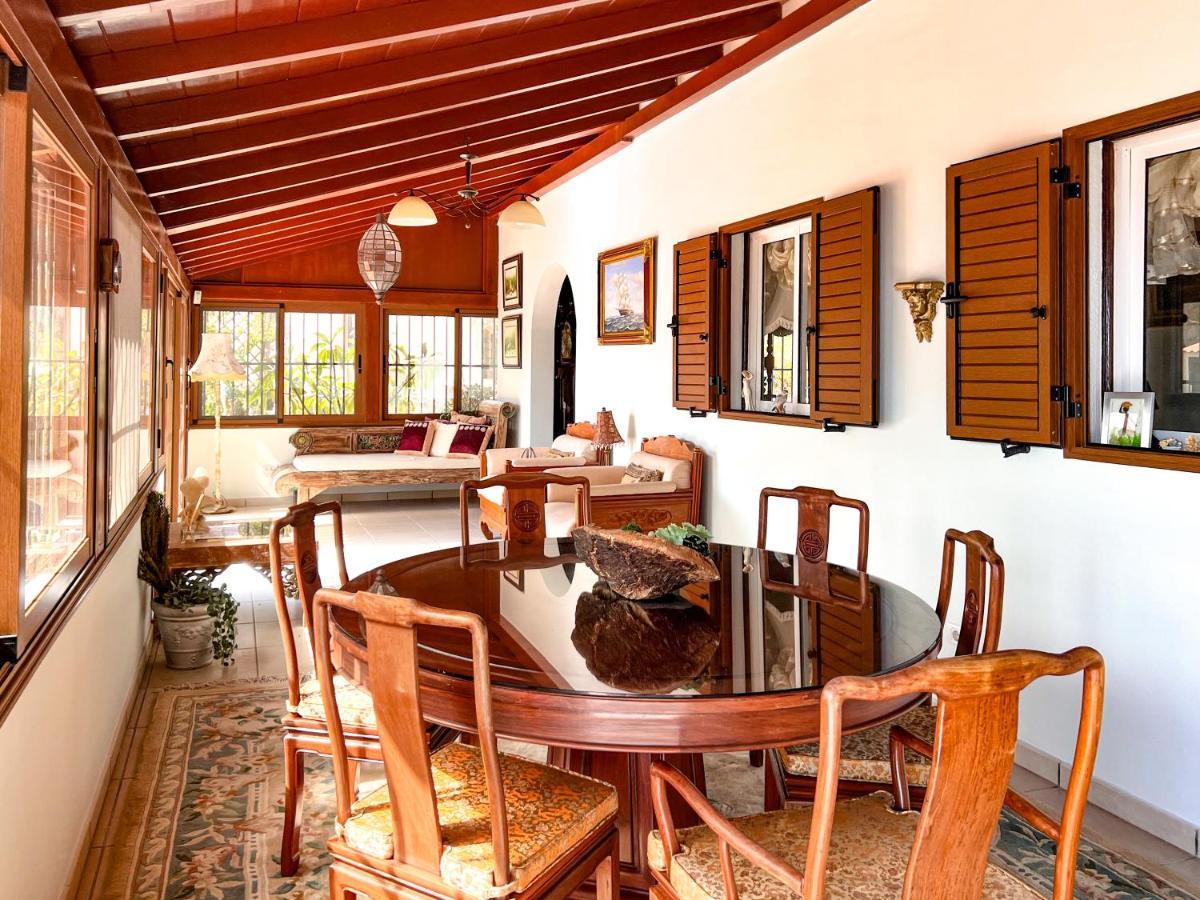 Exquisite Rural House With Garden, Pool And Sea Views Villa Arico Viejo Exterior photo